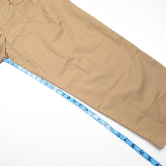 Anthropologie Exquise Barrel-Leg Chino Pants Cedar Brown - Medium - Picture 7 of 9